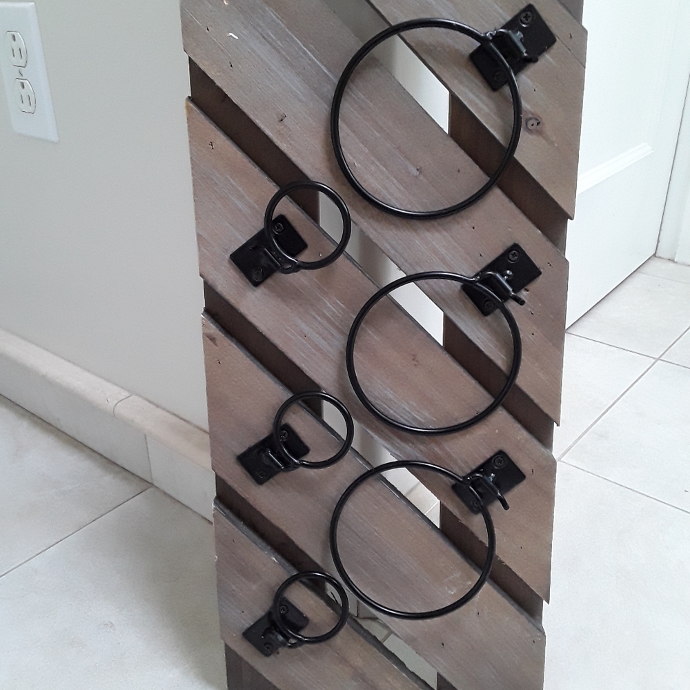 Wooden Wine Holder